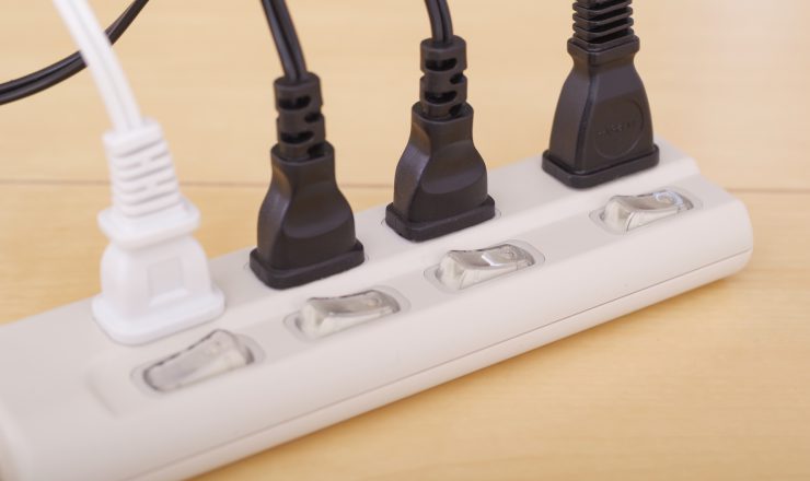 電源タップ使用例